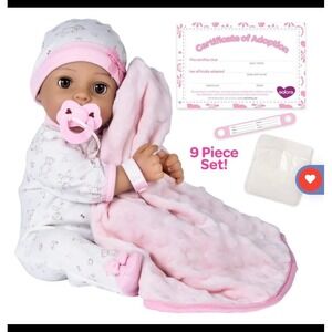 Adora Adoption Baby Precious Doll Bundle - 9 piece - New Sealed